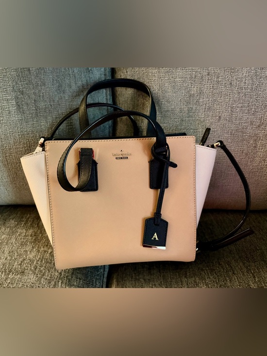 kate spade Handbags - kate spade Multi-Color Satchel with Initial Tag